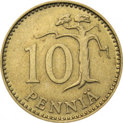 Финляндия 10 пенни 1978 год