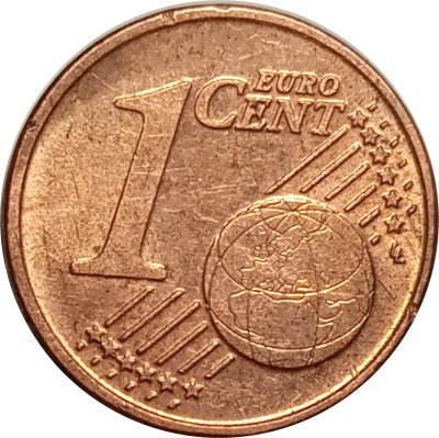 Словакия 1 евроцент 2019 год