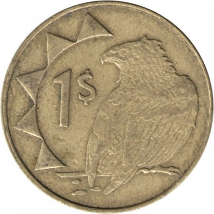 Намибия 1 доллар 2002 год - Орёл