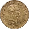 Уругвай 1 песо 1968 год