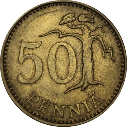 Финляндия 50 пенни 1978 год