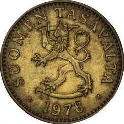 Финляндия 50 пенни 1978 год