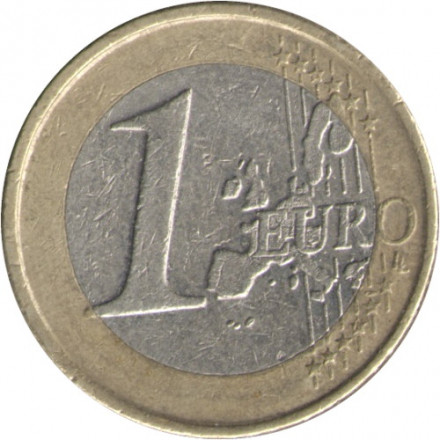 Финляндия 1 евро 2000 год - Два лебедя
