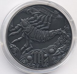 Беларусь 1 рубль 2014 год - Скорпион (Scorpio)
