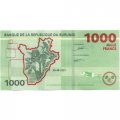 Бурунди 1000 франков 2021 год - Банановое дерево - UNC