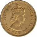 Гонконг 10 центов 1960 год (H)