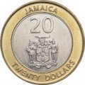 Ямайка 20 долларов 2001 год - Маркус Гарви