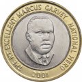 Ямайка 20 долларов 2001 год - Маркус Гарви