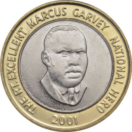Ямайка 20 долларов 2001 год - Маркус Гарви