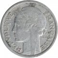 Франция 1 франк 1958 год (Без отметки монетного двора)