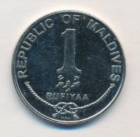 Монета Мальдивы 1 руфия 2007 (AH 1428) год