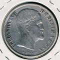 Дания 1 ригсдалер 1855 год