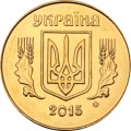 Украина 25 копеек 2015 год (магнетик)