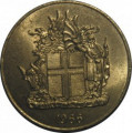 Исландия 2 кроны 1966 год