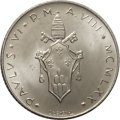 Ватикан 2 лиры 1970 год - Папа Павел VI
