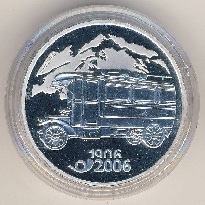 Швейцария 20 франков 2006 год