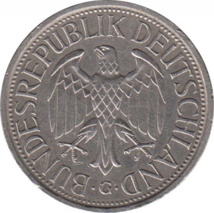 ФРГ 1 марка 1964 год (G)