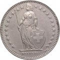 Швейцария 2 франка 2005 год