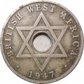 Британская Западная Африка 1 пенни 1947 год (SA)