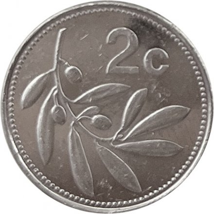 Мальта 2 цента 2004 год - Флора