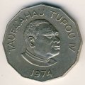 Тонга 50 сенити 1974 год