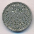 Германия 5 пфеннигов 1912 год (A)