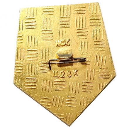 Значок Покровск. Якутия. Герб