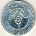 Барбадос 50 долларов 1984 год