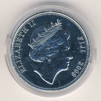 Фиджи 1 доллар 2009 год - Великие животные мира. Гепард