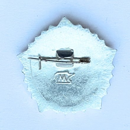 Значок. Готов к труду и обороне СССР. 2 степень (тип 2)