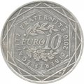 Франция 10 евро 2010 год - Регионы Франции - Франш-Конте