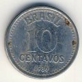 Бразилия 10 сентаво 1986 год