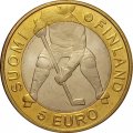 Финляндия 5 евро 2012 год - Чемпионат мира по хоккею с шайбой 2012