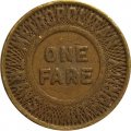 Транспортный жетон США One fare, Metropolitan Transit Authority