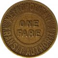 Транспортный жетон США One fare, Metropolitan Transit Authority