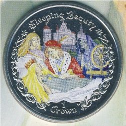 Остров Мэн 1 крона 2007 год