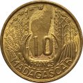 Мадагаскар 10 франков 1953 год