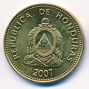 Гондурас 5 сентаво 2007 год