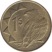 Монета Намибия 1 доллар 2008 год - Орёл