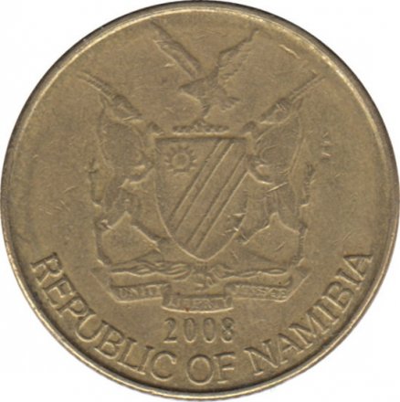 Намибия 1 доллар 2008 год - Орёл