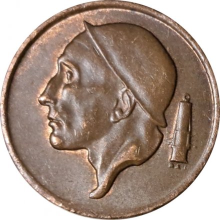 Бельгия 50 сантимов 1975 год BELGIQUE