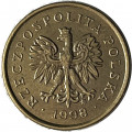 Польша 5 грошей 1998 год