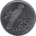 Сейшелы 25 центов 2007 год