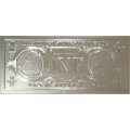Сувенирная банкнота США 1 доллар - UNC