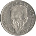 ФРГ 2 марки 1992 год - Курт Эрнст Карл Шумахер (A)