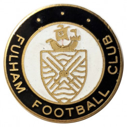 Значок Fulham Football Club. Фулхэм. Англия