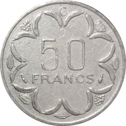 Центральная Африка 50 франков 1984 год (C)