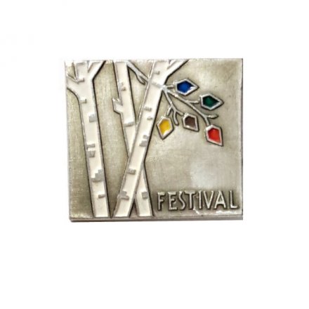 Значок Festival. Всемирный Фестиваль Молодежи и Студентов