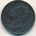 Великобритания 1 фартинг 1821 год