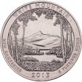 США 25 центов 2013 год - Национальный лес Белые горы (P)